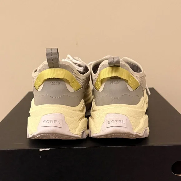 Sorel Men's Sneakers in Gray and Light Lime - Picture 5 of 6